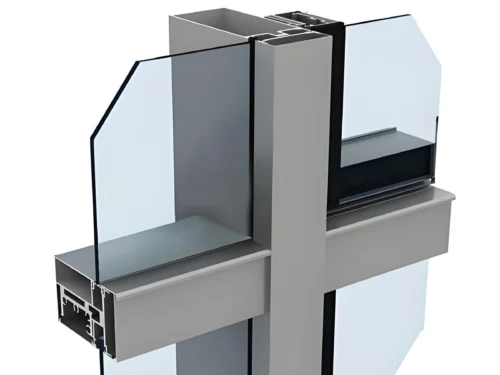 Igu glass curtain wall system