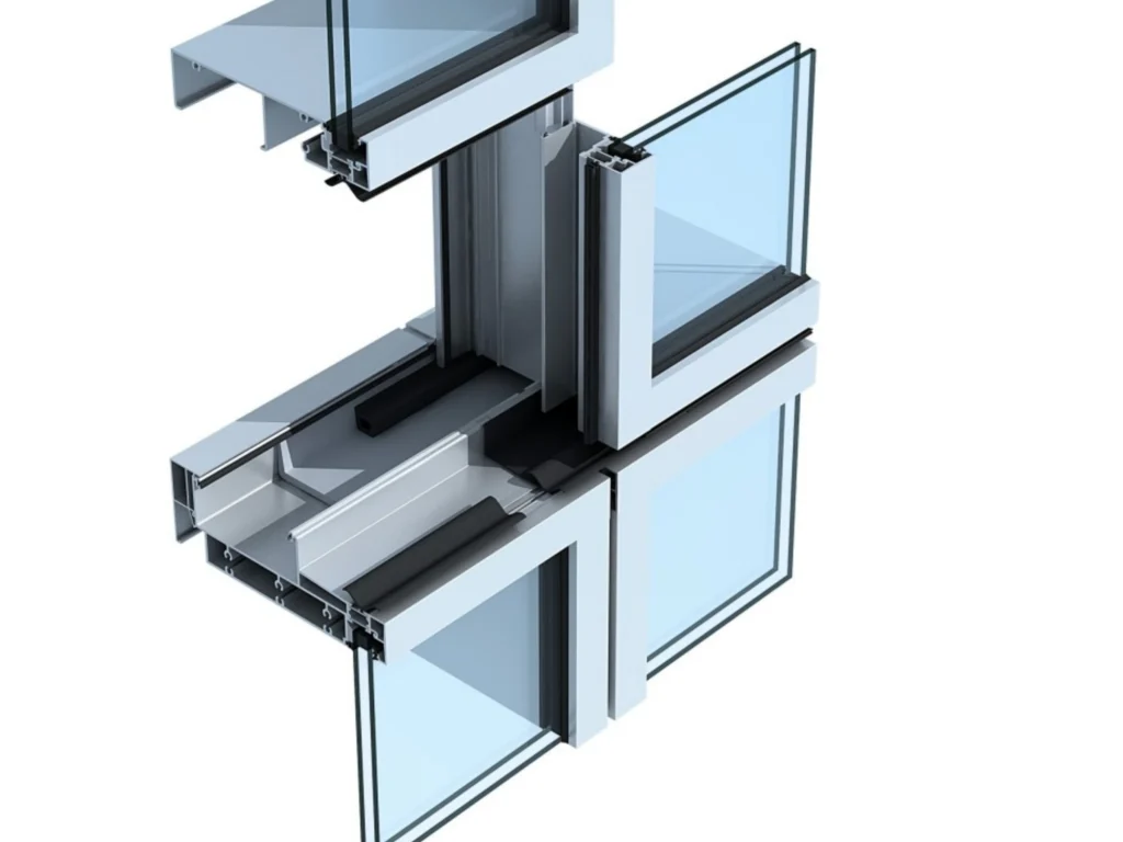 unitised curtain wall system