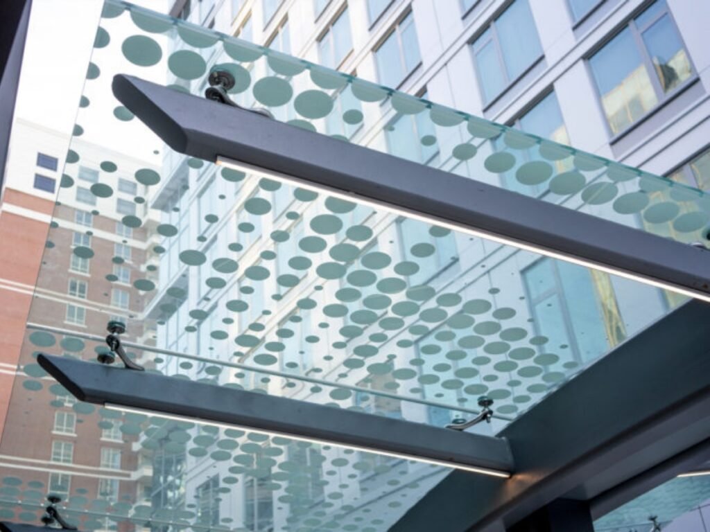 Glass canopy
