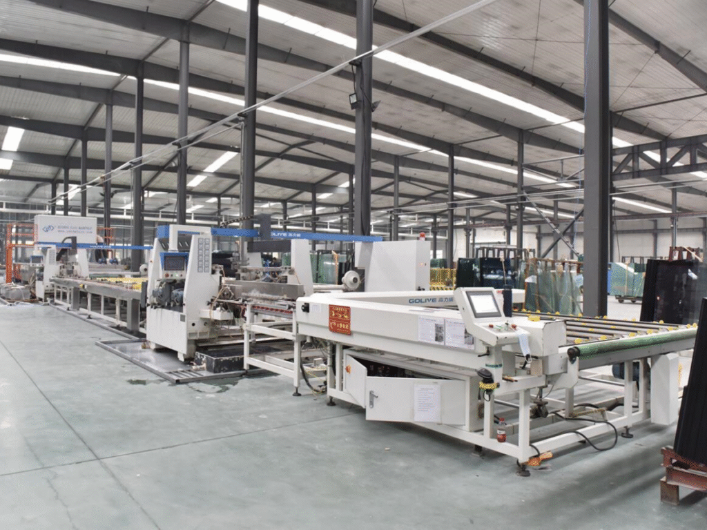 Golive edging machine