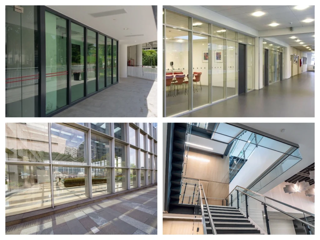 Applications for Monolithic Fire Resistant Glass