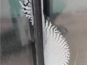 Delamination in PVB Laminated Glass