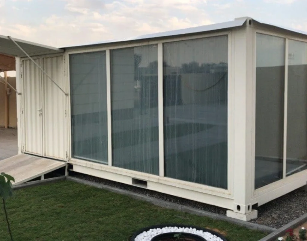 Container house glass windows supplier