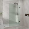 3 8 Inch Frosted Sliding Door for Bathroom