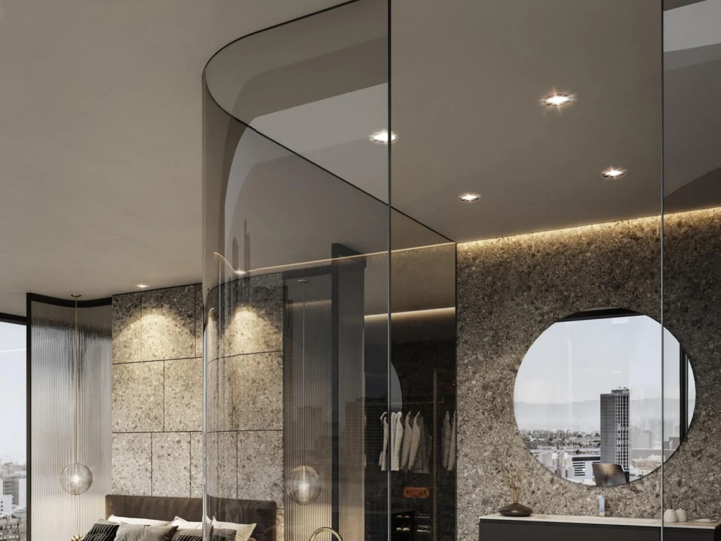 8mm bathroom glass price