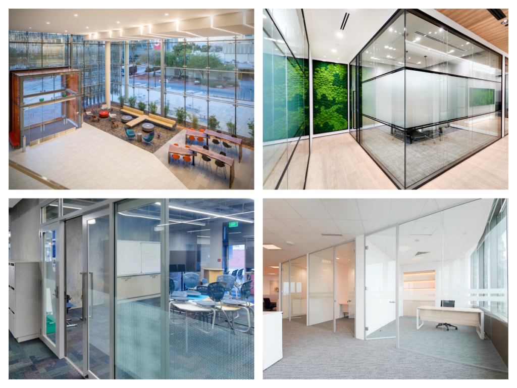 Applications for 10mm Acoustic Glass Partitioning