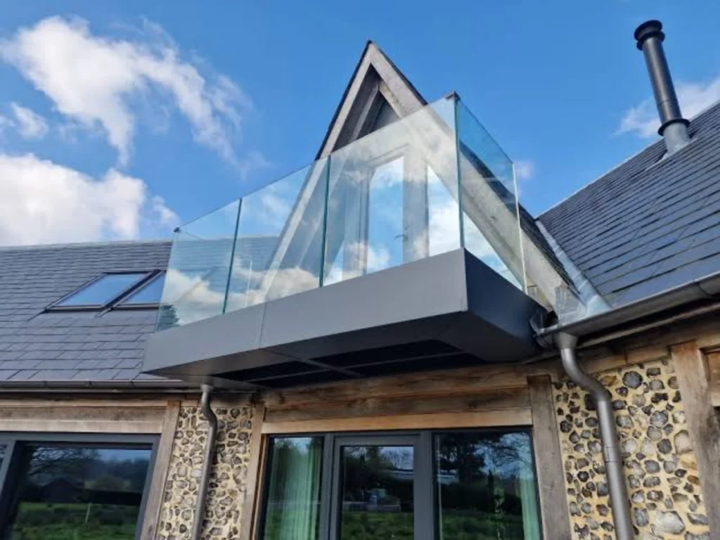 17.52mm Toughened Laminated Glass Panel balcony