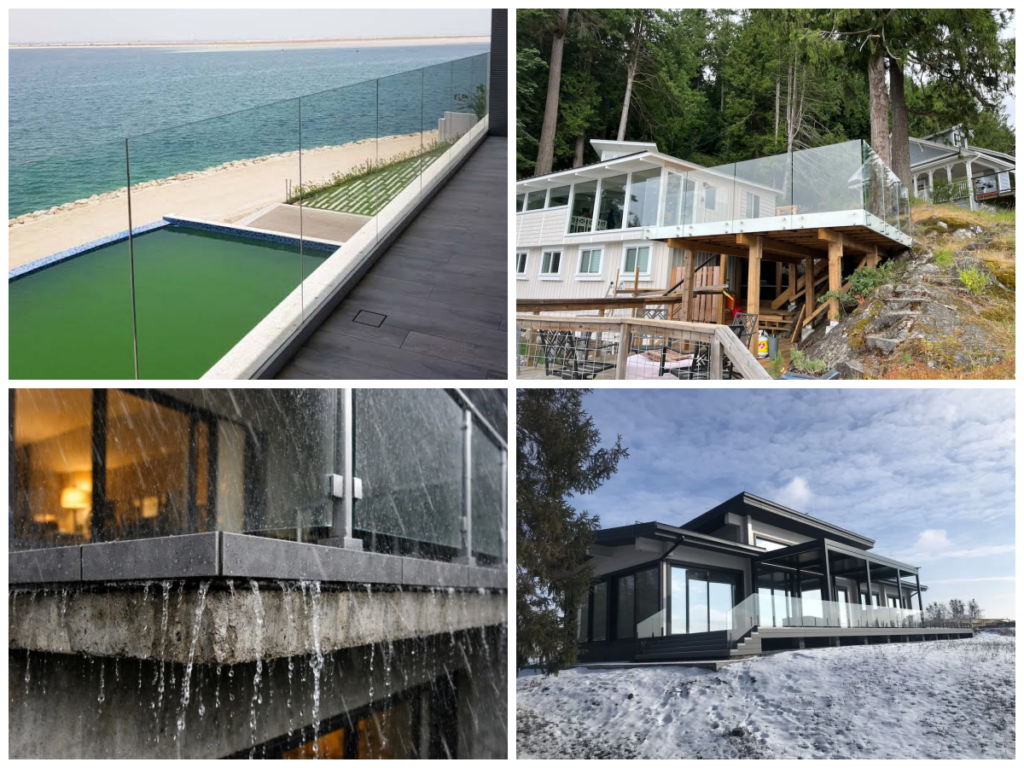 Applications for 8+8mm Laminated Glass and Toughened Glass