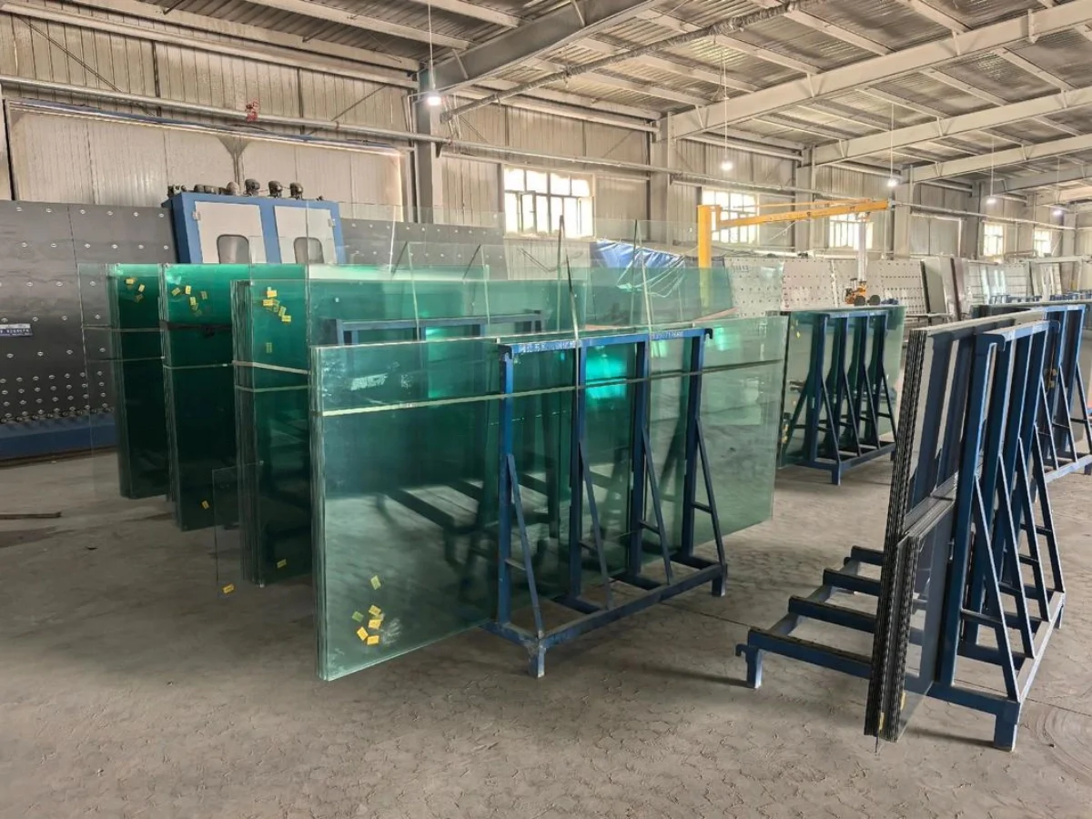 12mm super flat tempered glass delivery