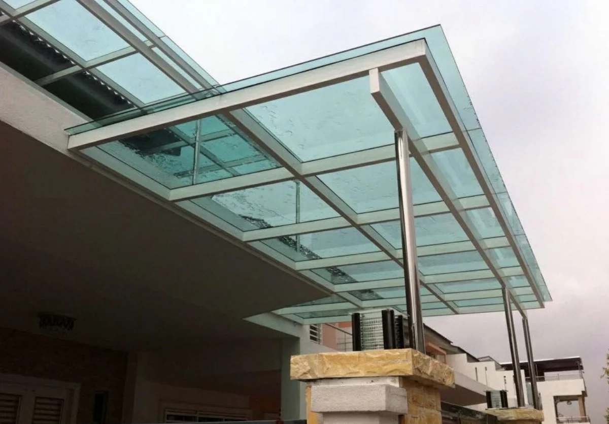 551 Harden Laminated Glass canopy 551 Harden Laminated Glass canopy